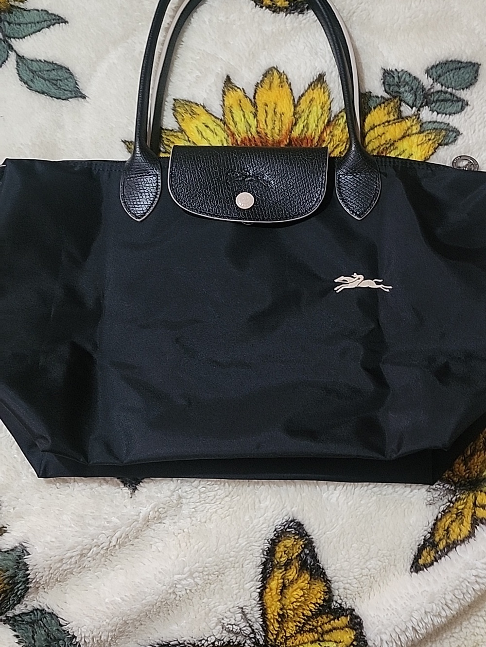 Longchamp Le Pliage Classic Black Tote Bag